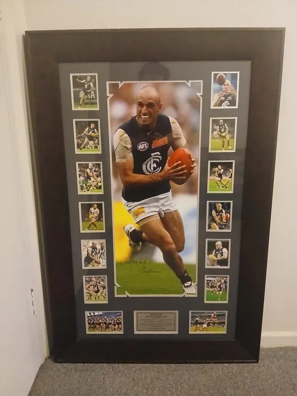 Chris judd signed memorabilia