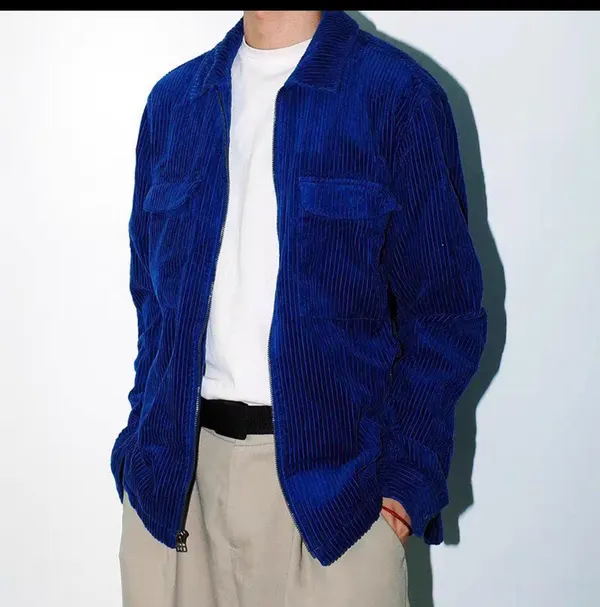 SONOMA navy blue corduroy zip outer jacket