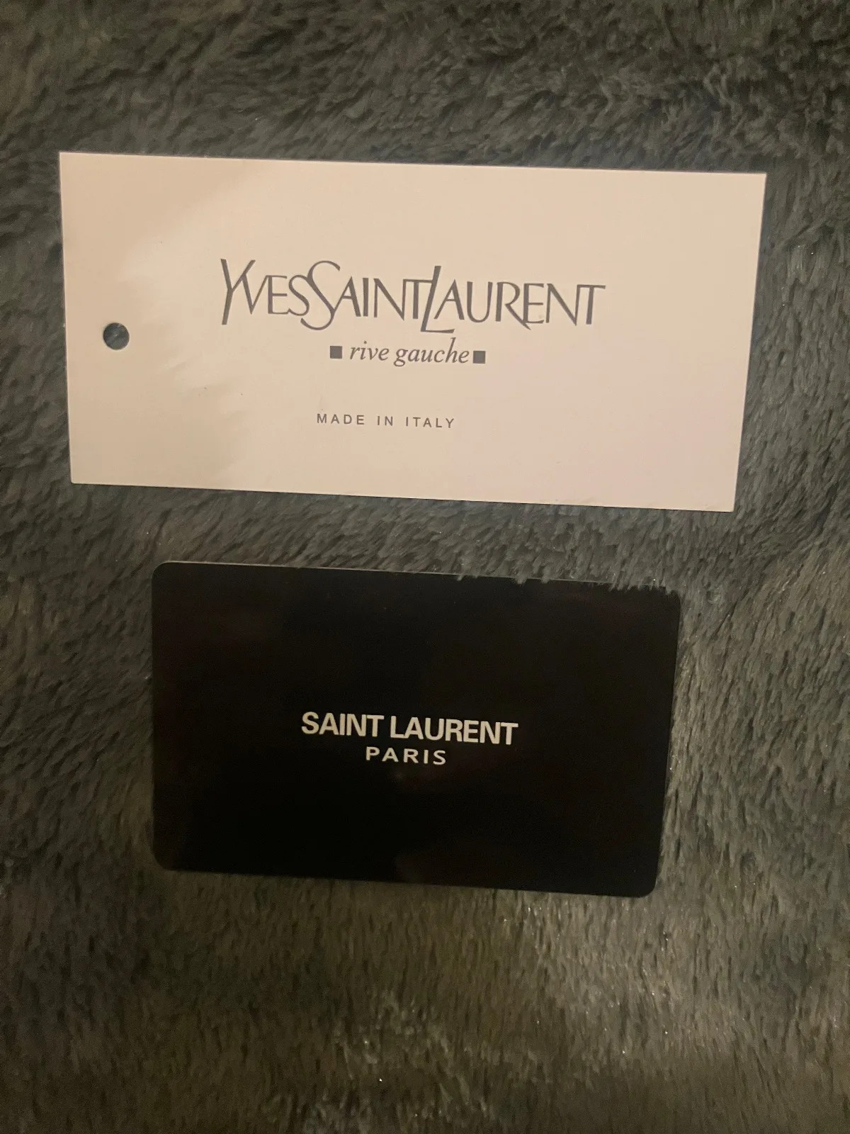 SAINT LAURENT Box Calfskin Monogram – photo 2