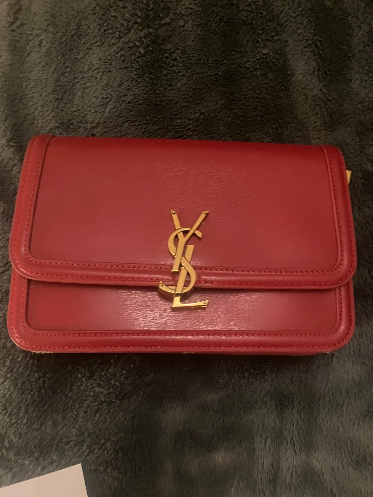 SAINT LAURENT Box Calfskin Monogram – photo 7