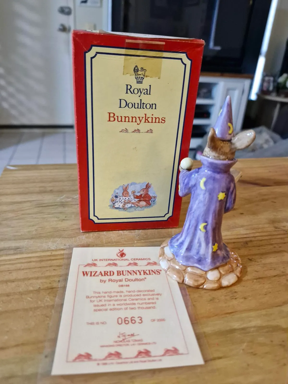 Wizard Bunnykin figurine DB168 – photo 2