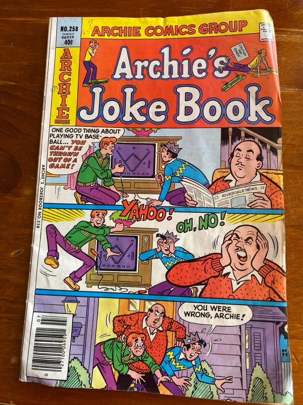 Comic 258 Archie’ Joke Book 1979