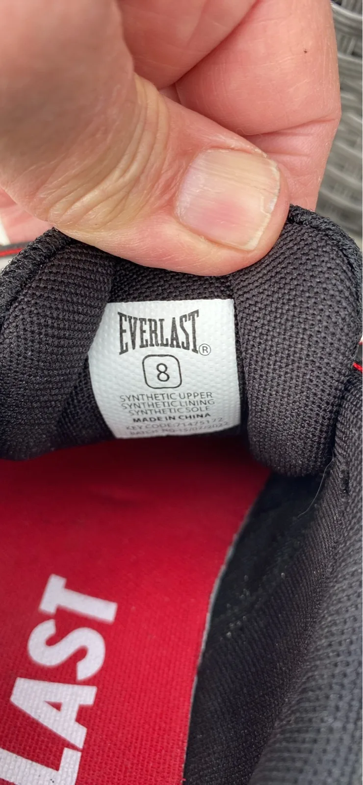 Everlast Boxing Runners men’s size 8 New Unused – photo 2