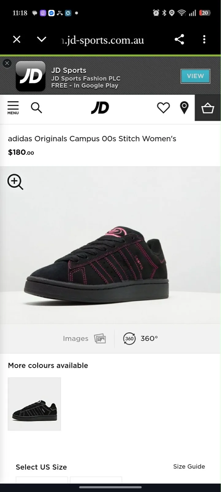 Brand New Adidas campus x 2 pair — photo 7