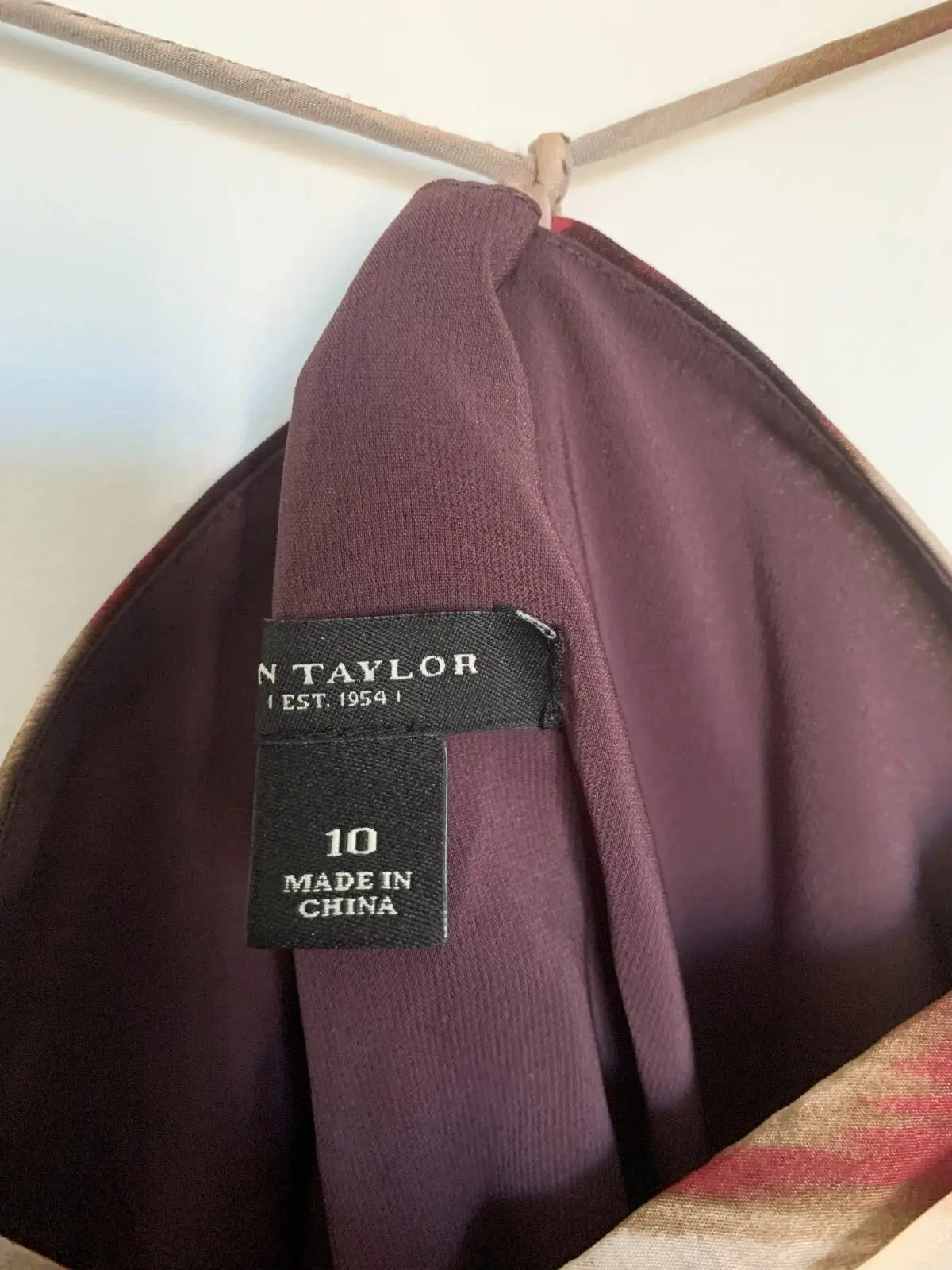Ann Taylor Sz 10 US/14 AUS Multicoloured Spaghetti Straps Silk Blend Dress – photo 4