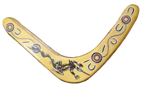 Aboriginal Australian Boomerang Robert Croll Signature Series Vintage