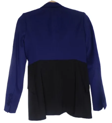 Alexander McQueen Sz IT 38 6 XS AUS Two-Tone Tailored Blazer 160 84Y Virgin Wool – photo 2