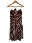 Ann Taylor Sz 10 US/14 AUS Multicoloured Spaghetti Straps Silk Blend Dress – photo 2