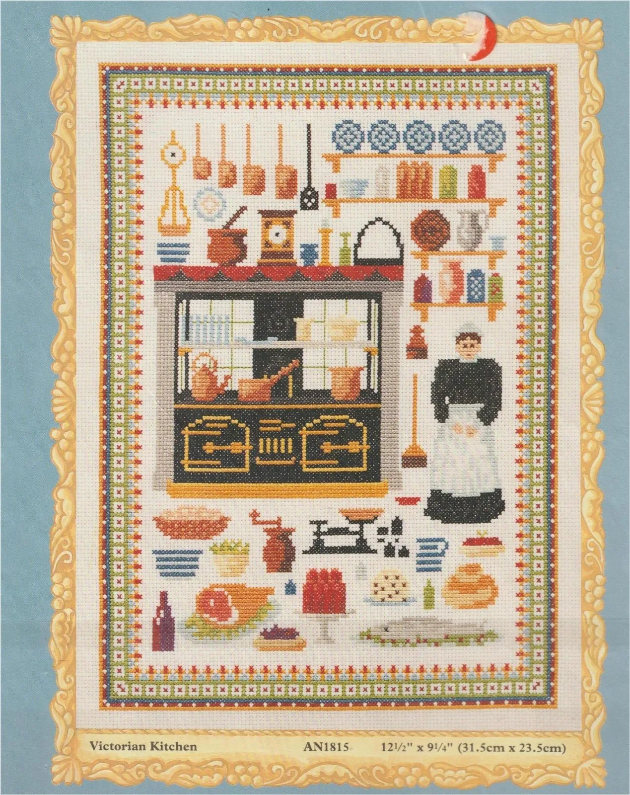Victoriana by Mary Hickmott Counted Cross Stitch Chart — Victorian Kitchen — photo 2