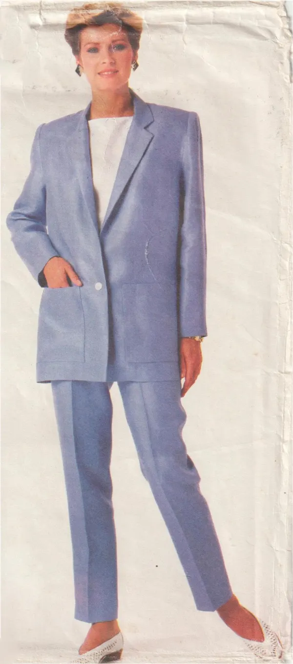 Simplicity Super Saver 7338 Jacket & Pants Pattern — Size N (10-12-14) Uncut