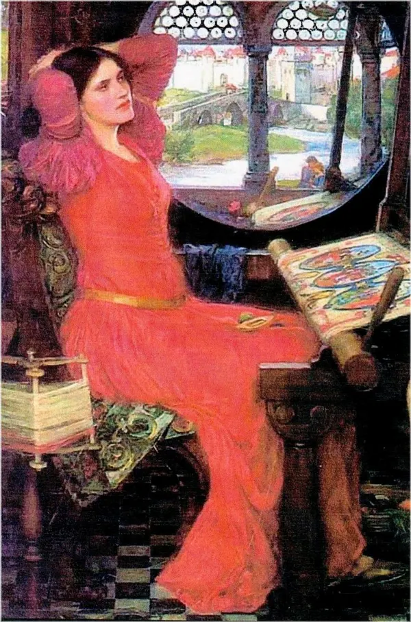 Cross Stitch Collectibles Chart — Waterhouse Lady of Shalott New