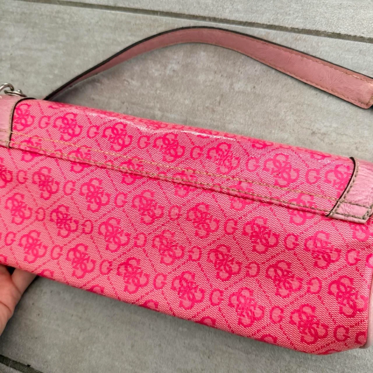 Pink y2k guess bag – photo 5