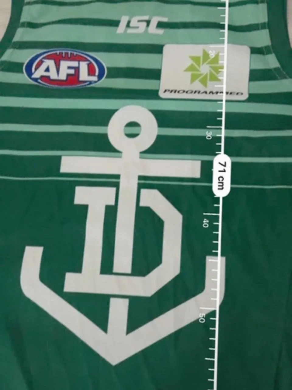 Fremantle dockers player issue training jersey size m – photo 5