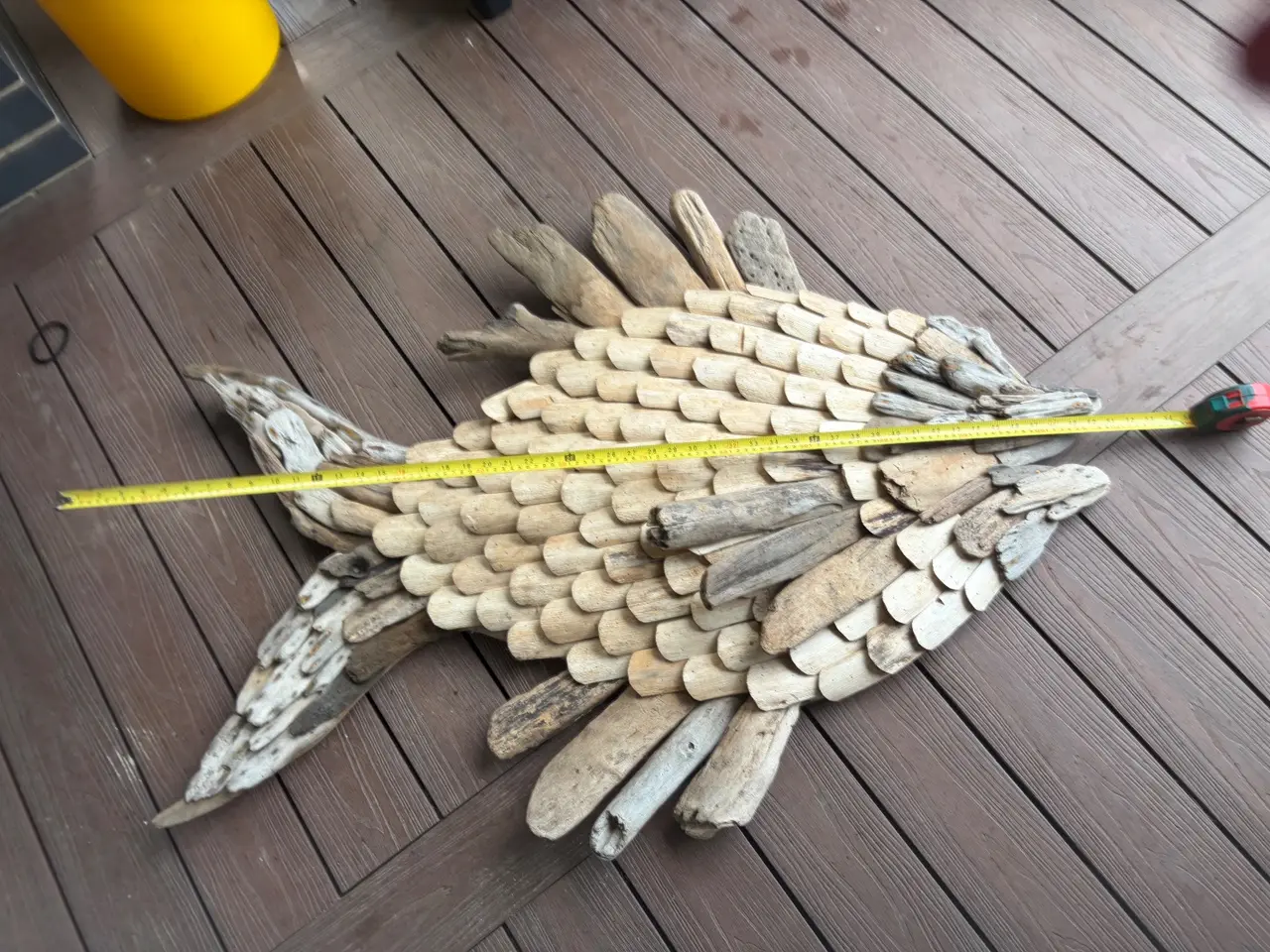 Driftwood fish wall decor large – photo 6