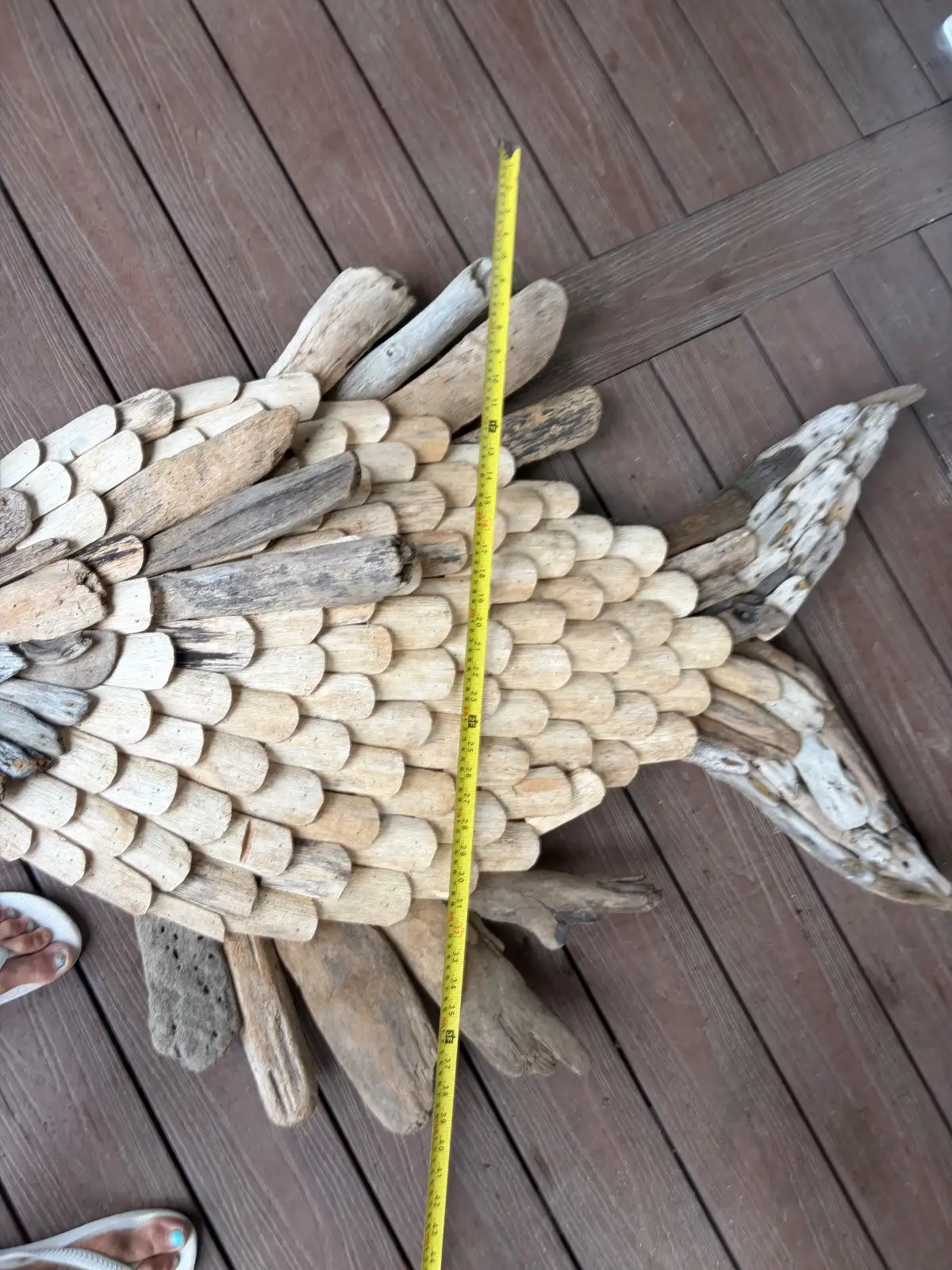 Driftwood fish wall decor large – photo 9