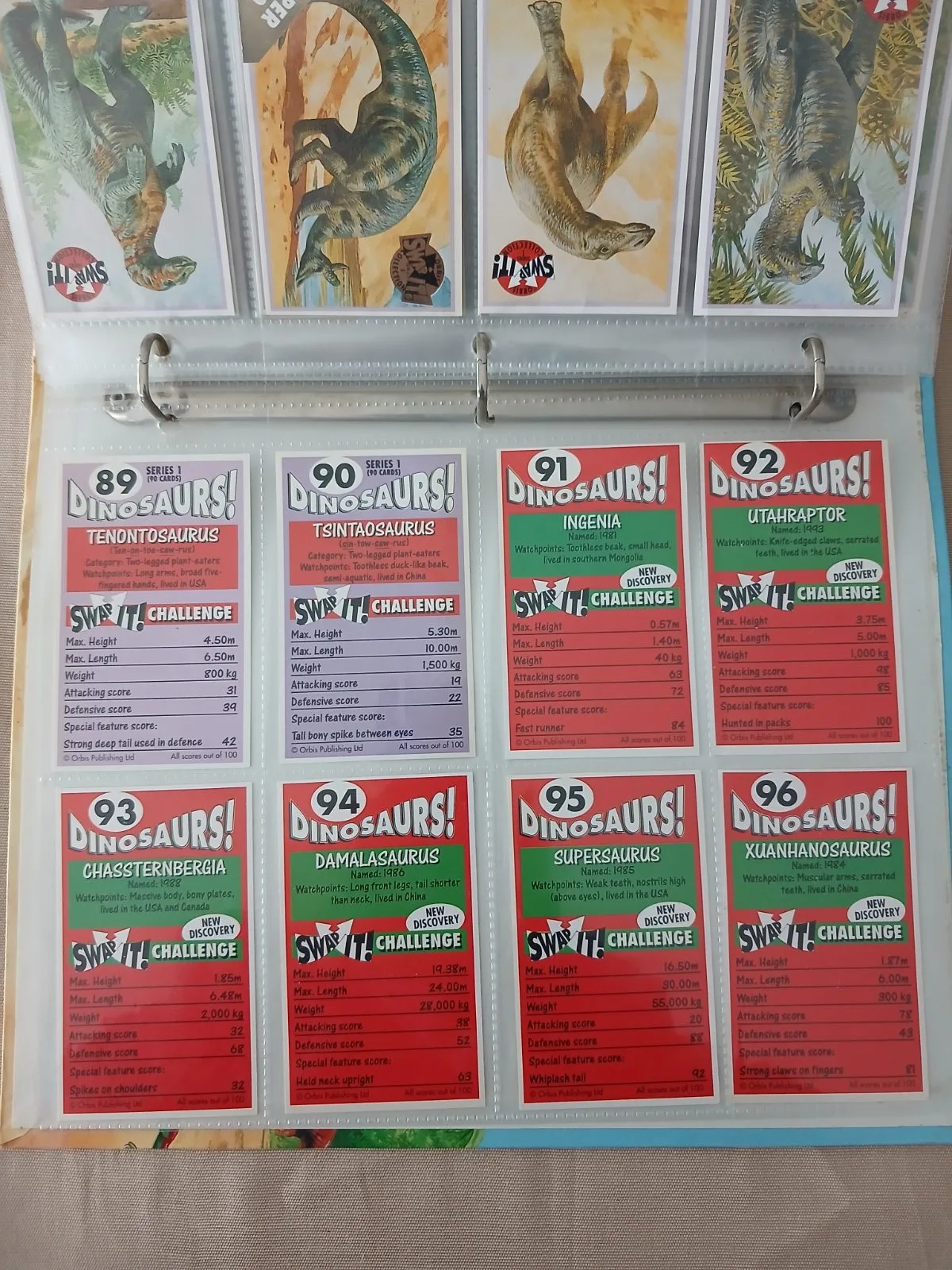 Dinosaurs Swap it Series One Collection Full Set — photo 8