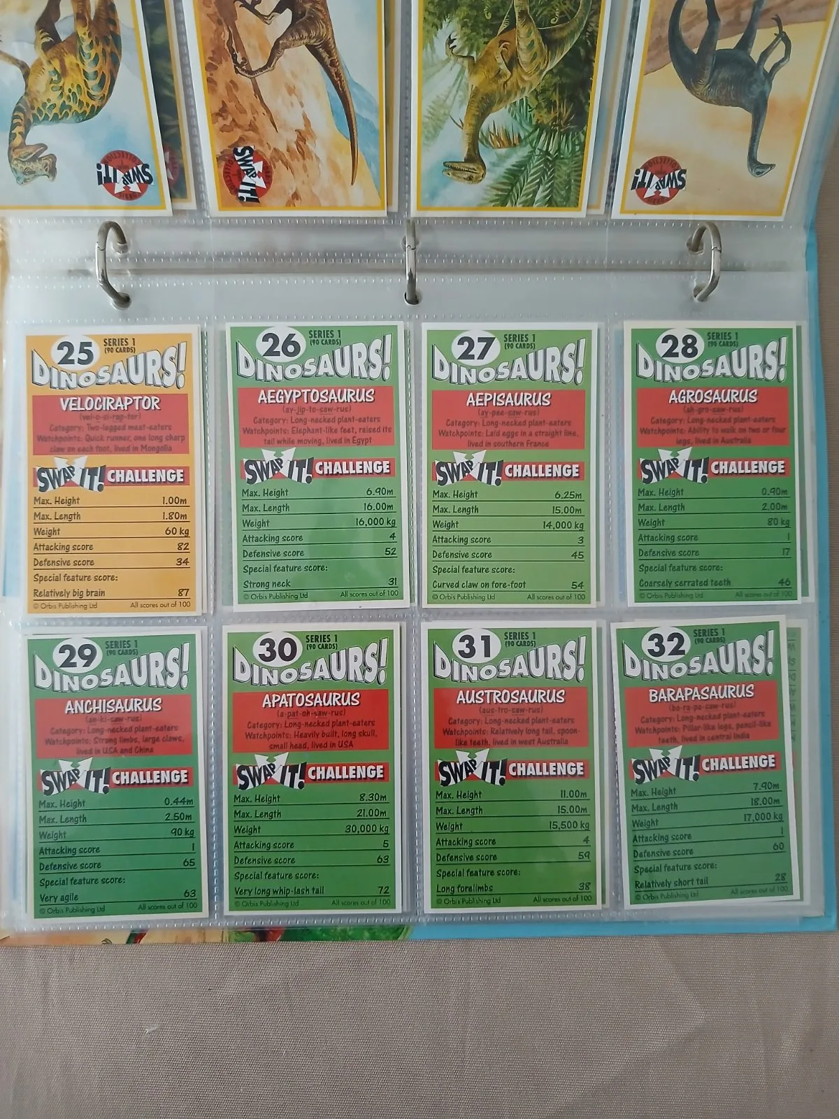 Dinosaurs Swap it Series One Collection Full Set — photo 3