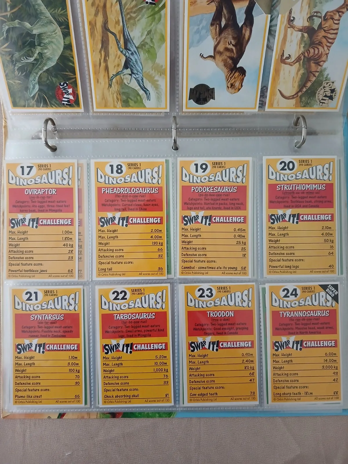 Dinosaurs Swap it Series One Collection Full Set — photo 4