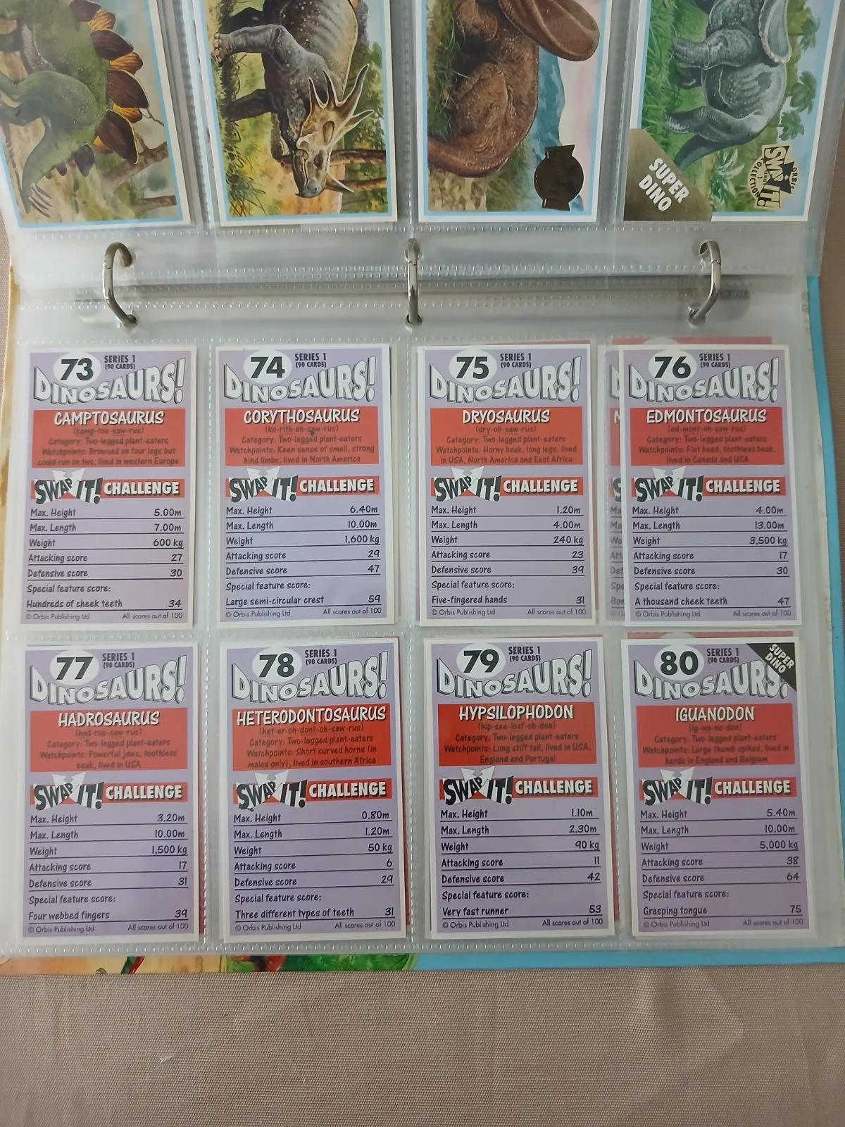 Dinosaurs Swap it Series One Collection Full Set — photo 12