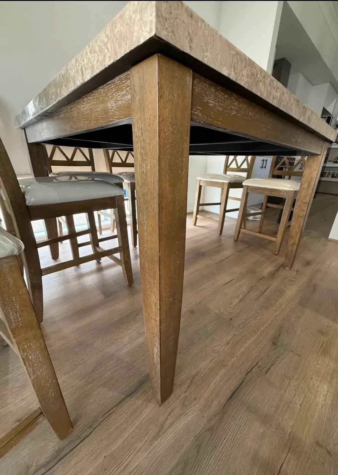 8 Seater Marvle Dining Table — photo 6