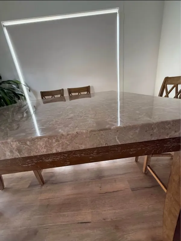 8 Seater Marvle Dining Table