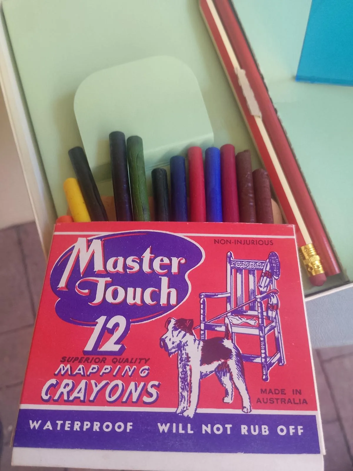 Skippy Mirror Trace Magic Drawing Set 1972 — photo 5