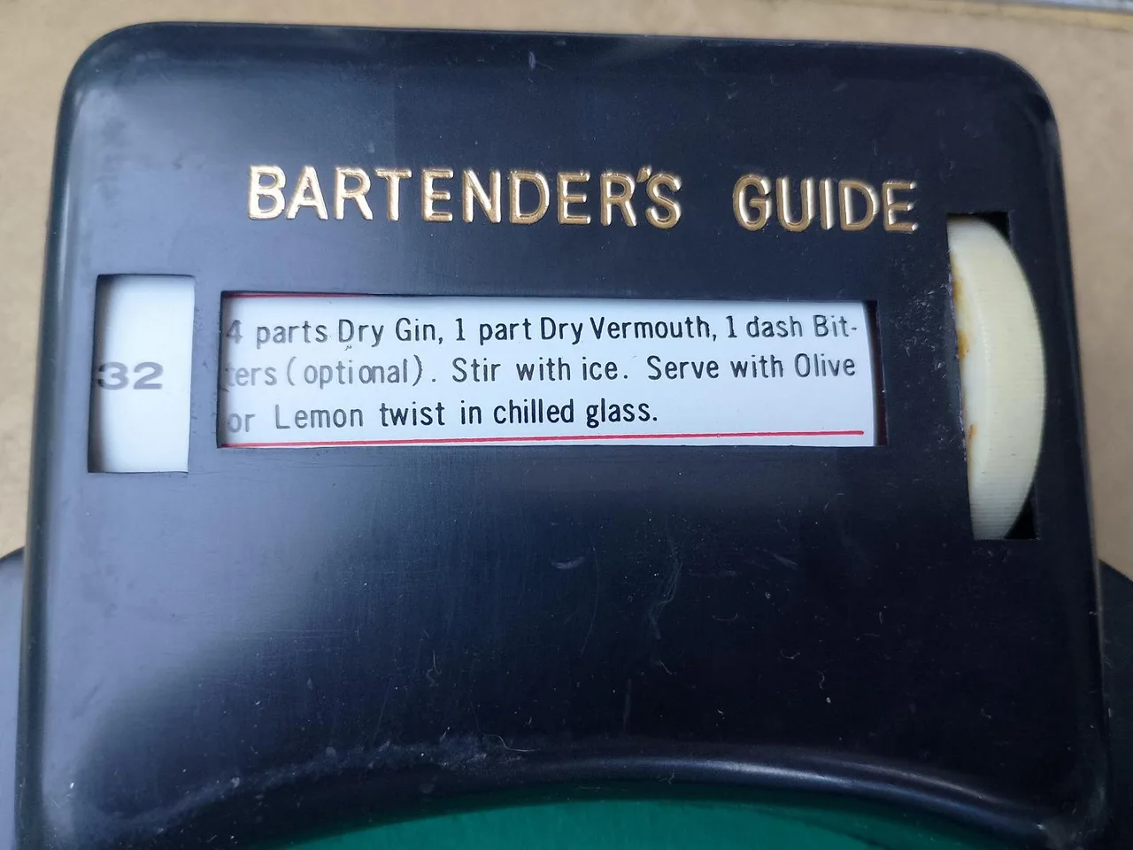 Vintage Bartenders Guide & Raunchy Lady Jigger — photo 2
