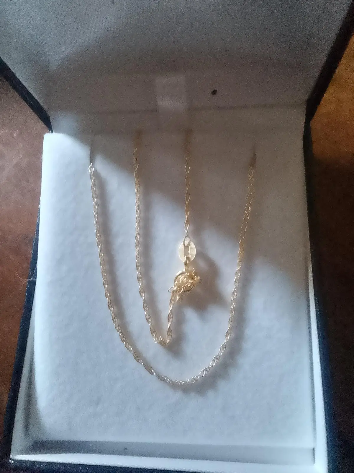 9 ct gold silver filled fine chain – photo 4