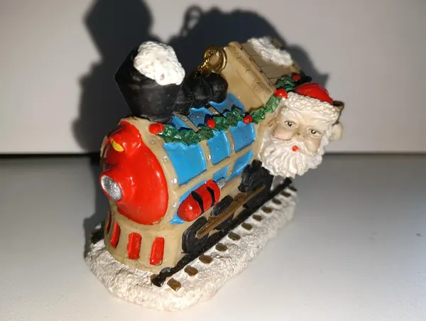 Vintage Christmas Decorations Lot – 14 Festive Figurines & Card Holders Holiday
