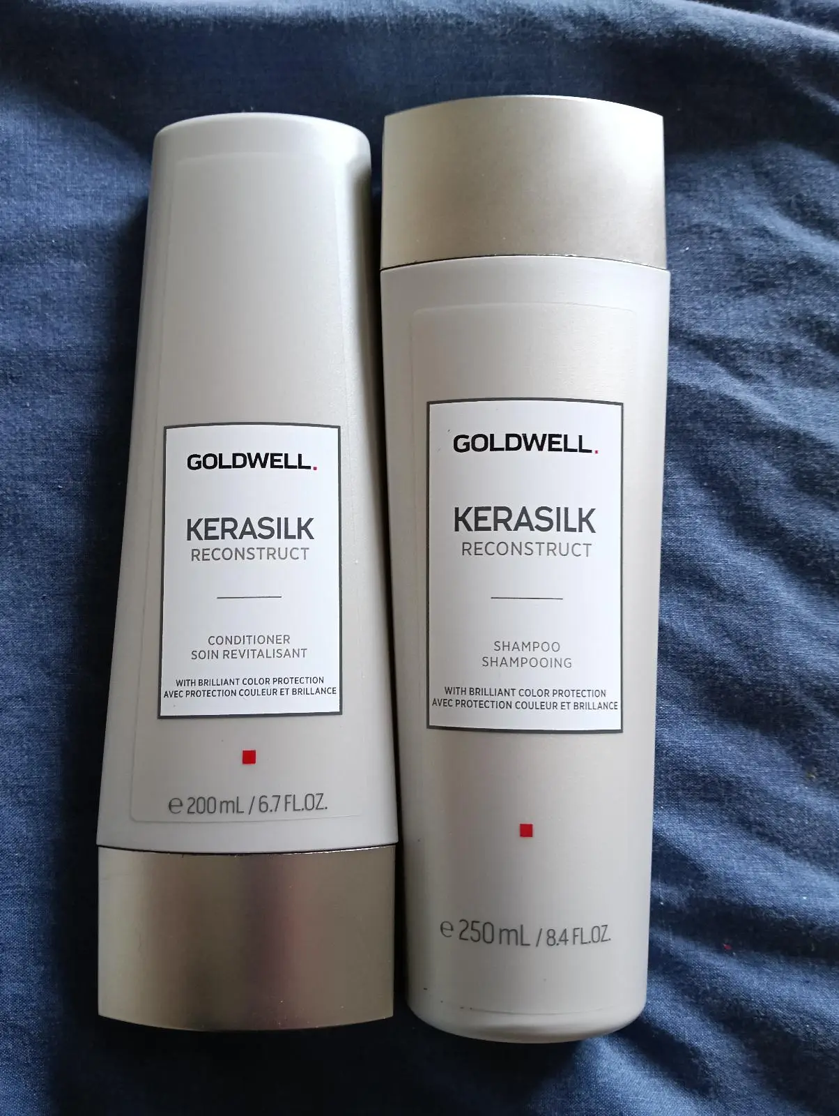 Goldwell Kerasilk Reconstruct Shampoo 250ml Keratin Hair Repair Colour Protect – photo 3