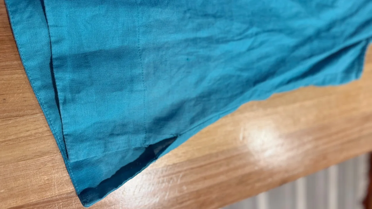 W.Lane pure linen teal tank – photo 2