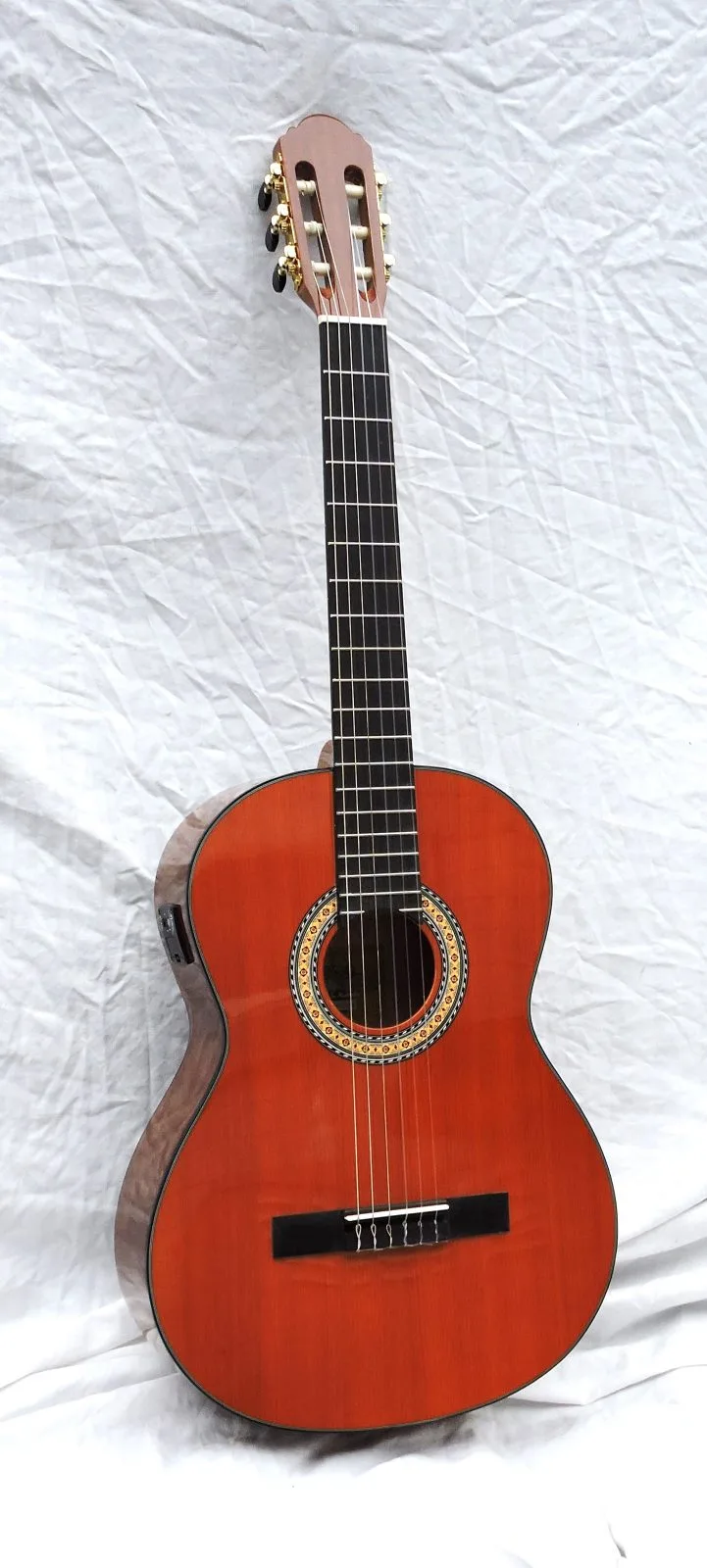 Martinez G-Series Full Size Gloss Classical Guitar with Tuner – photo 2