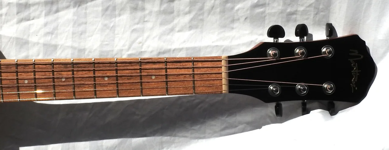 NEW!! Martinez MZ-SS2-JTK Jati-Teakwood Acoustic Steel String Guitar – photo 3