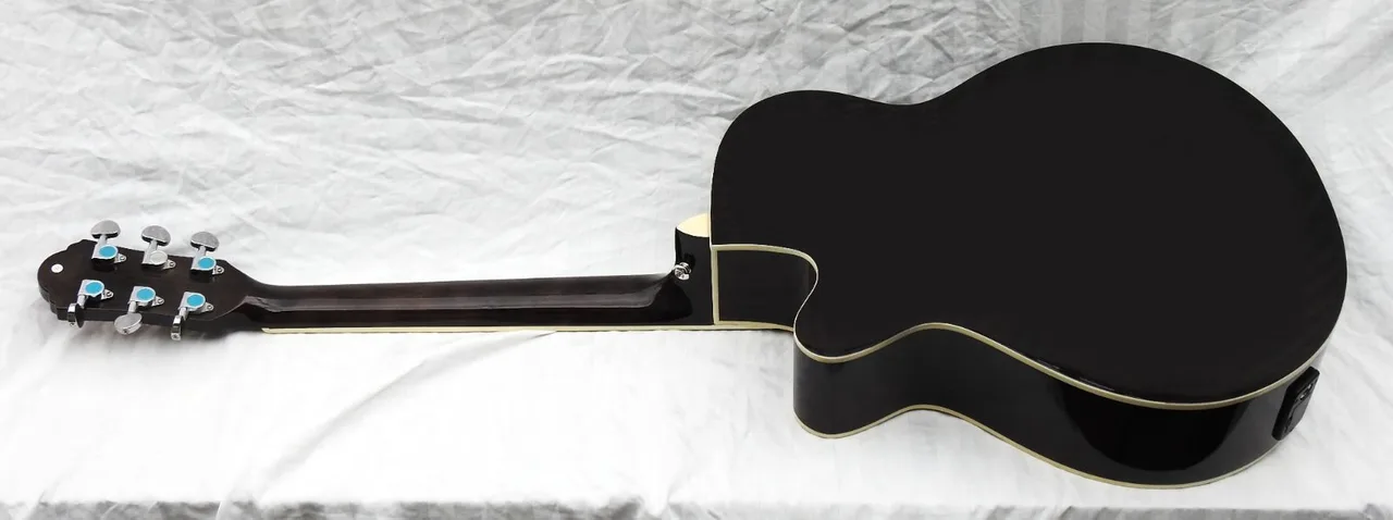 Martinez 41 Series Folk Size Cutaway Acoustic-Electric Guitar – photo 7