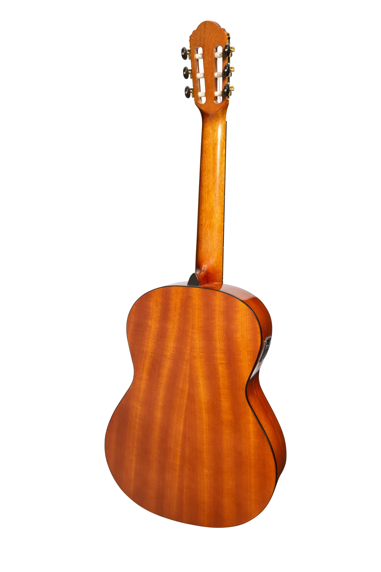 Martinez Natural-Gloss Full Size Classical Guitar with Tuner – photo 4