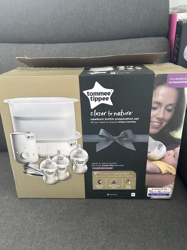 Tommee tippee bump and steriliser bundle