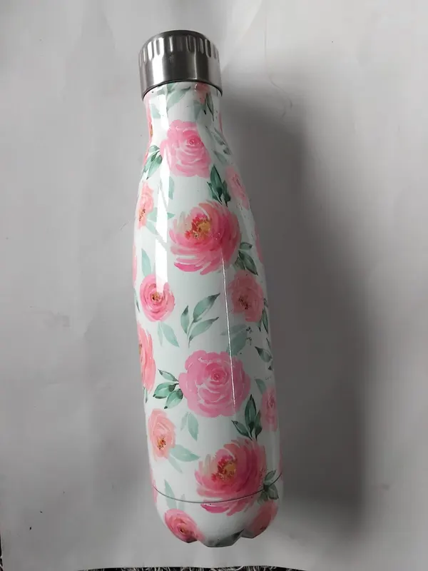 Cola shape steel water bottle