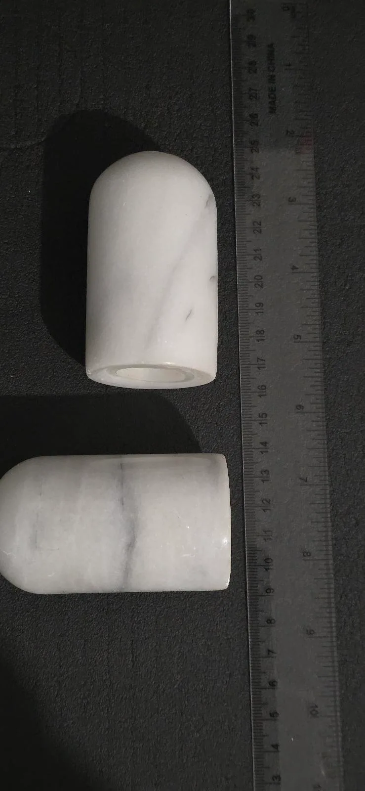 Stone salt and pepper shakers – photo 4