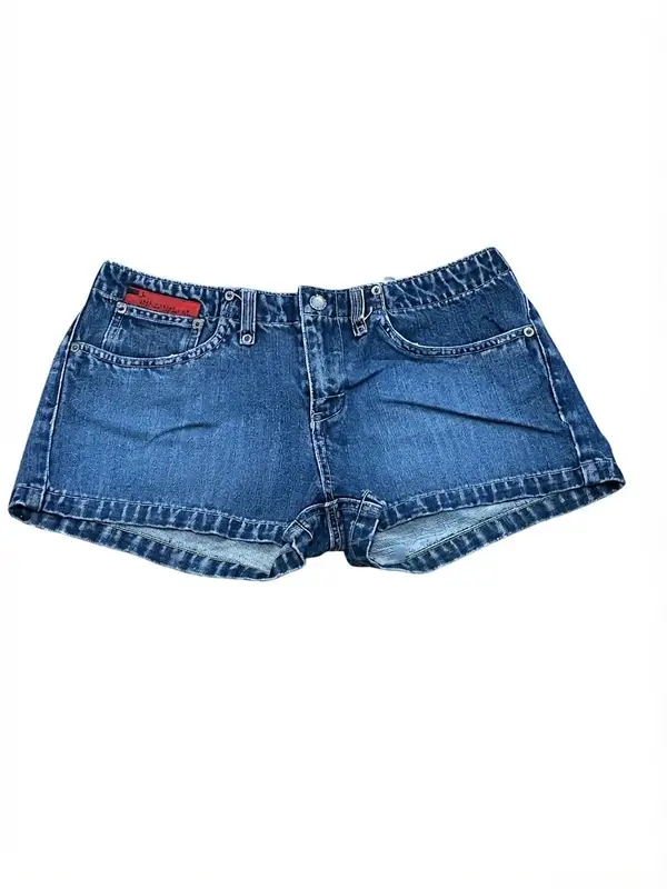 Levi Strauss & Co. Denim Shorts Women's Blue Mid-Rise Size M