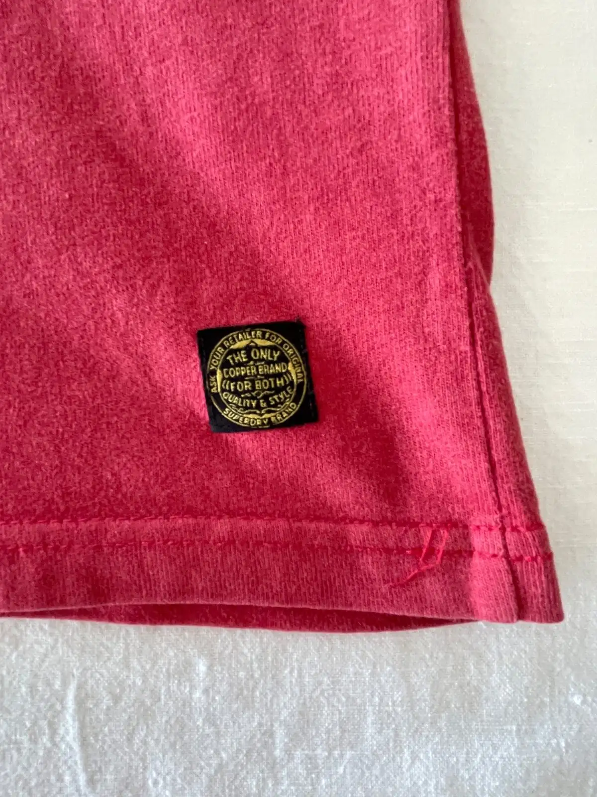Superdry Copper Label Cutters & Makers Red T-Shirt Size L – photo 3