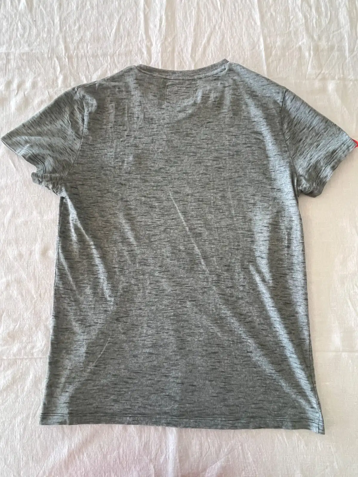 Superdry Men's Vintage Logo T-Shirt Grey Marl Size M – photo 4