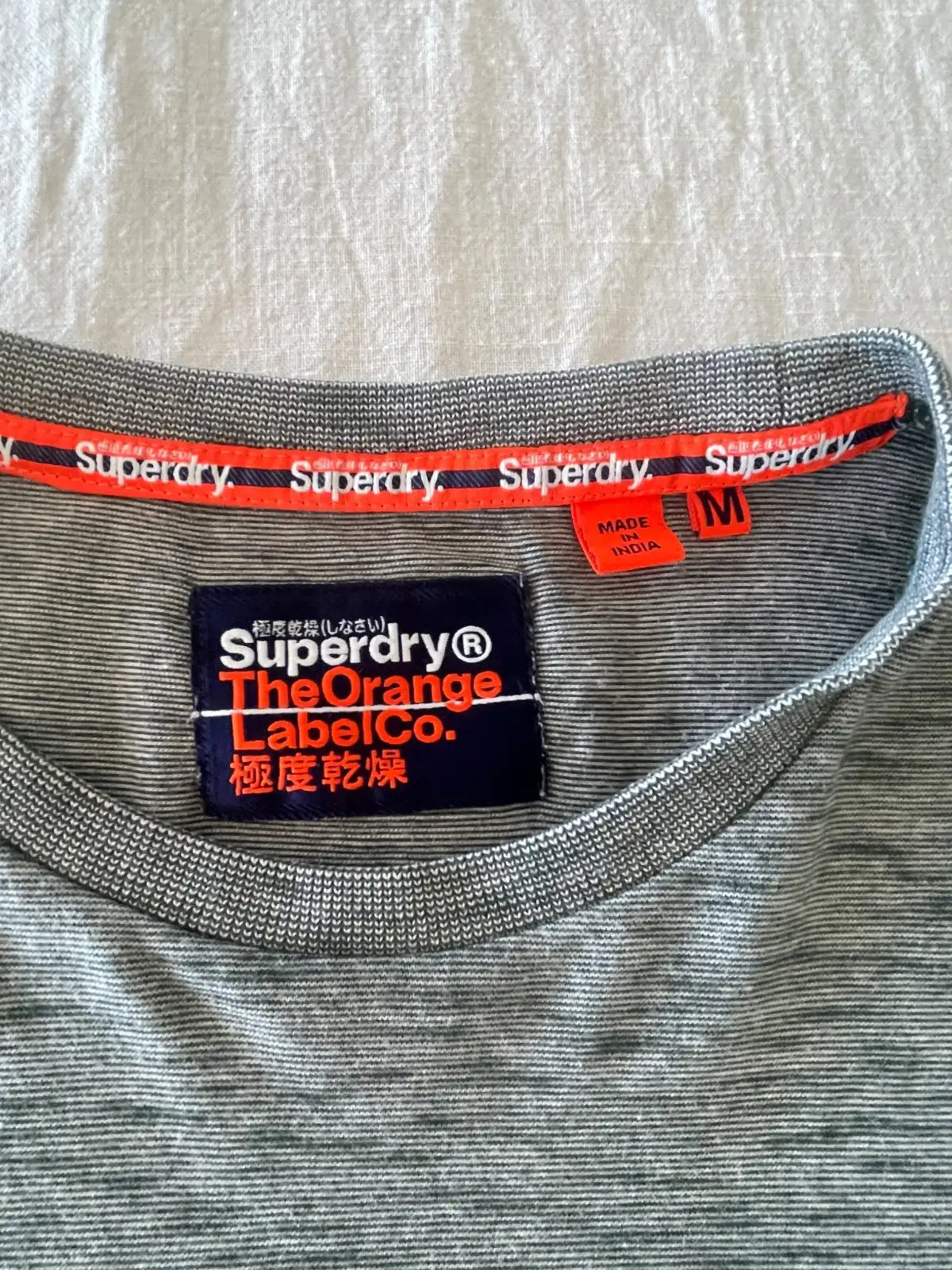 Superdry Men's Vintage Logo T-Shirt Grey Marl Size M – photo 2