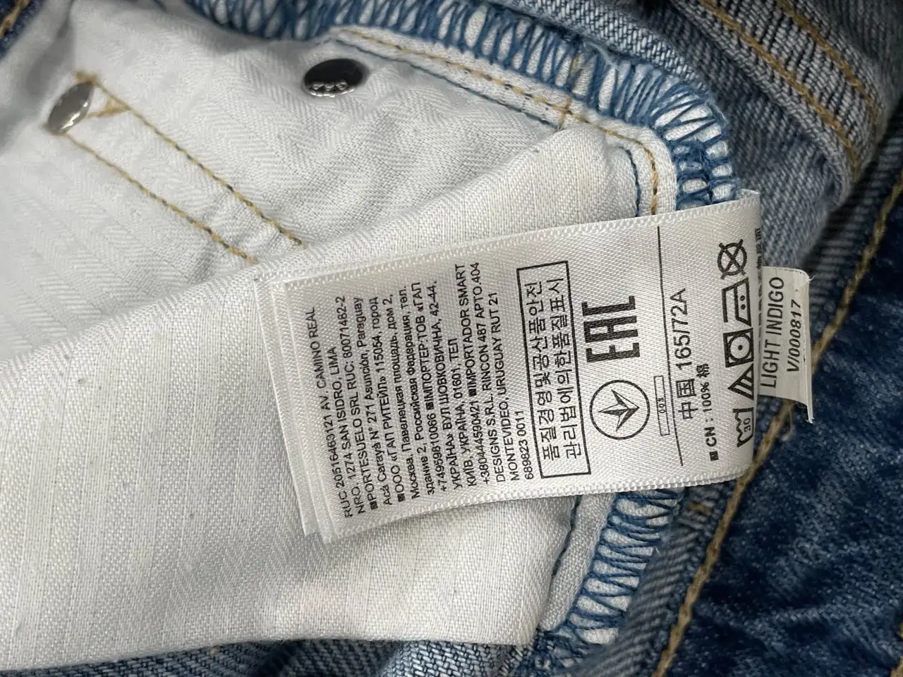 Gap 1969 Original Best Girlfriend Denim Shorts Light Indigo Size 29 – photo 7