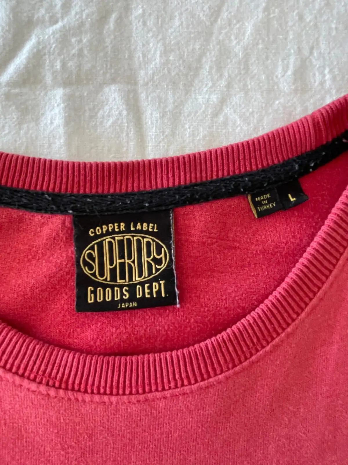 Superdry Copper Label Cutters & Makers Red T-Shirt Size L – photo 2