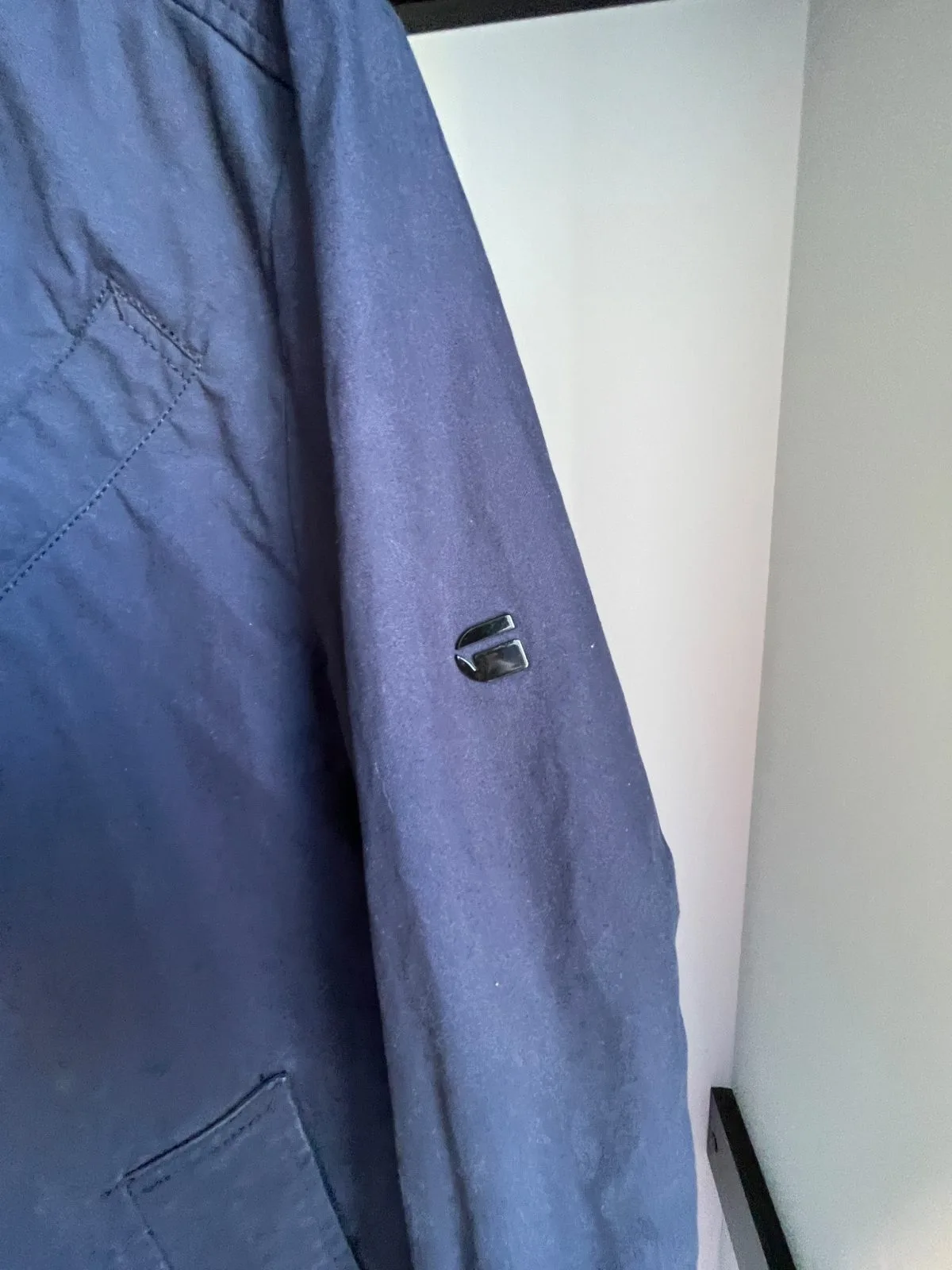G-Star Men's Navy Blue Trench Coat – photo 2