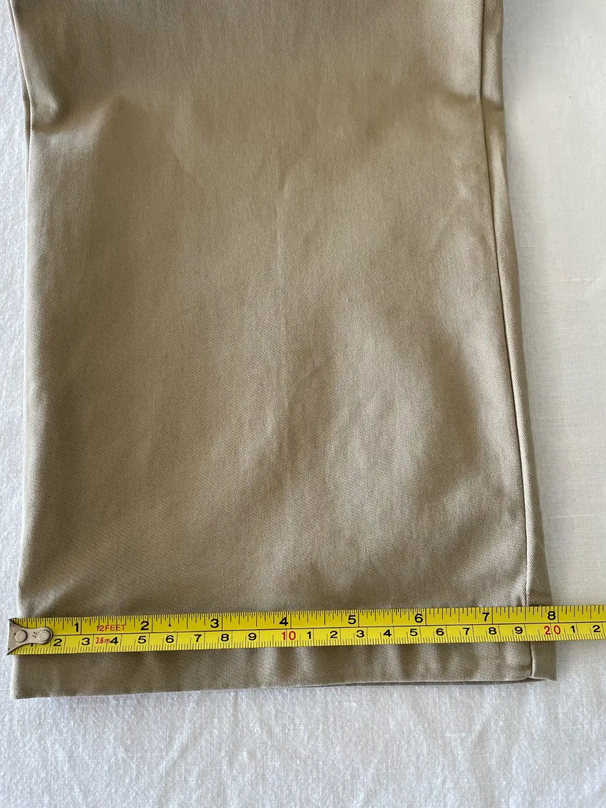 Tommy Hilfiger Men's Slim Fit Chino Pants Tan Size 36 – photo 6