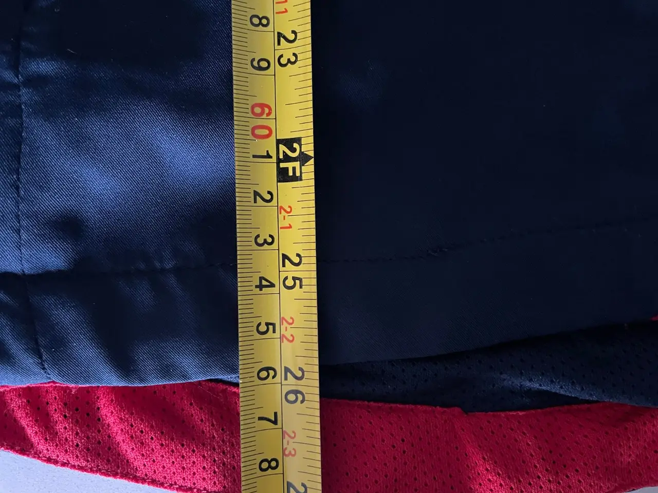 Slazenger Full Zip Track Jacket Navy Blue and Red Size M – photo 9