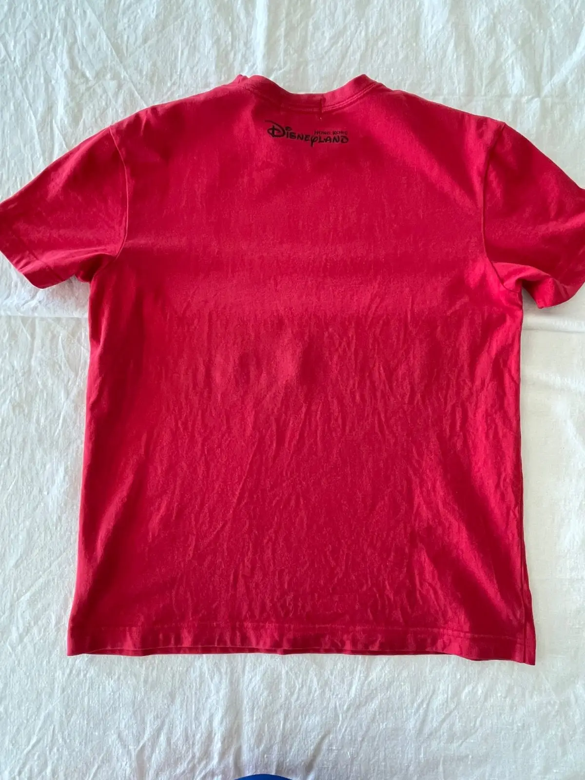 Disney Mickey Mouse Red Graphic T-Shirt Hong Kong Disneyland Size M – photo 5