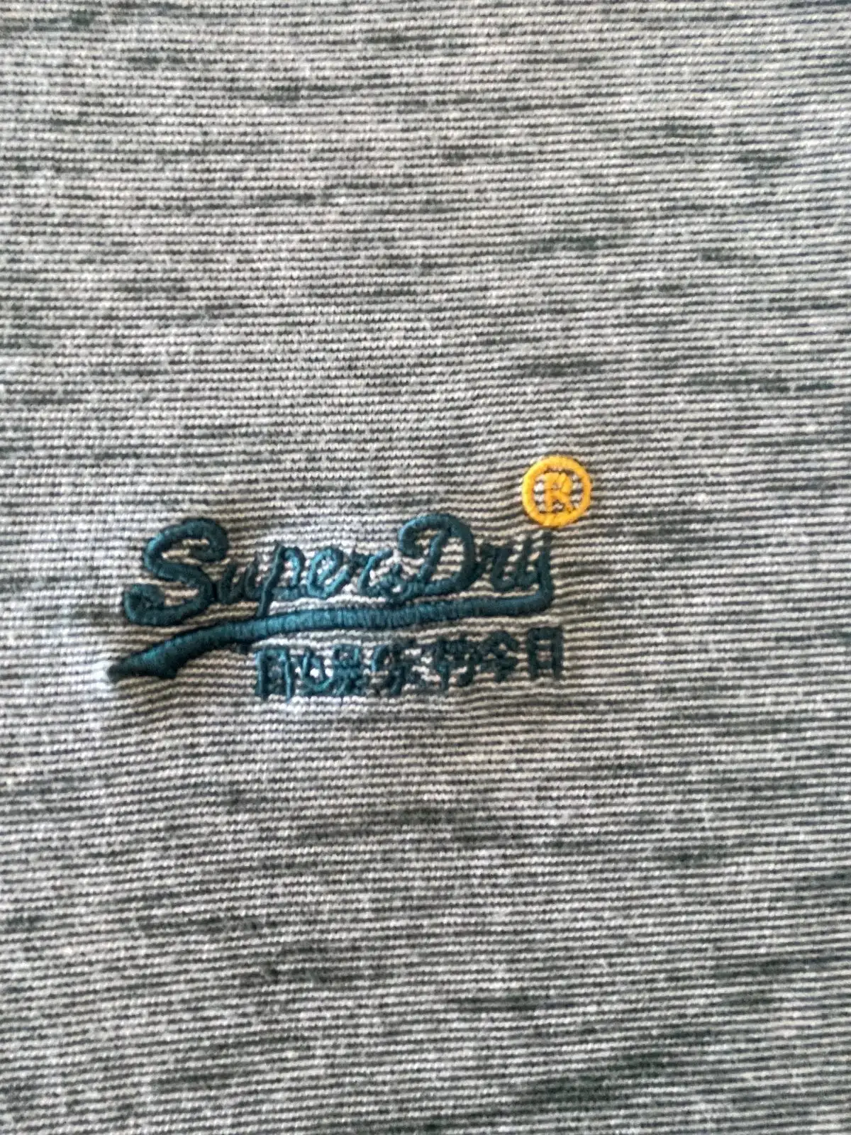 Superdry Men's Vintage Logo T-Shirt Grey Marl Size M – photo 3