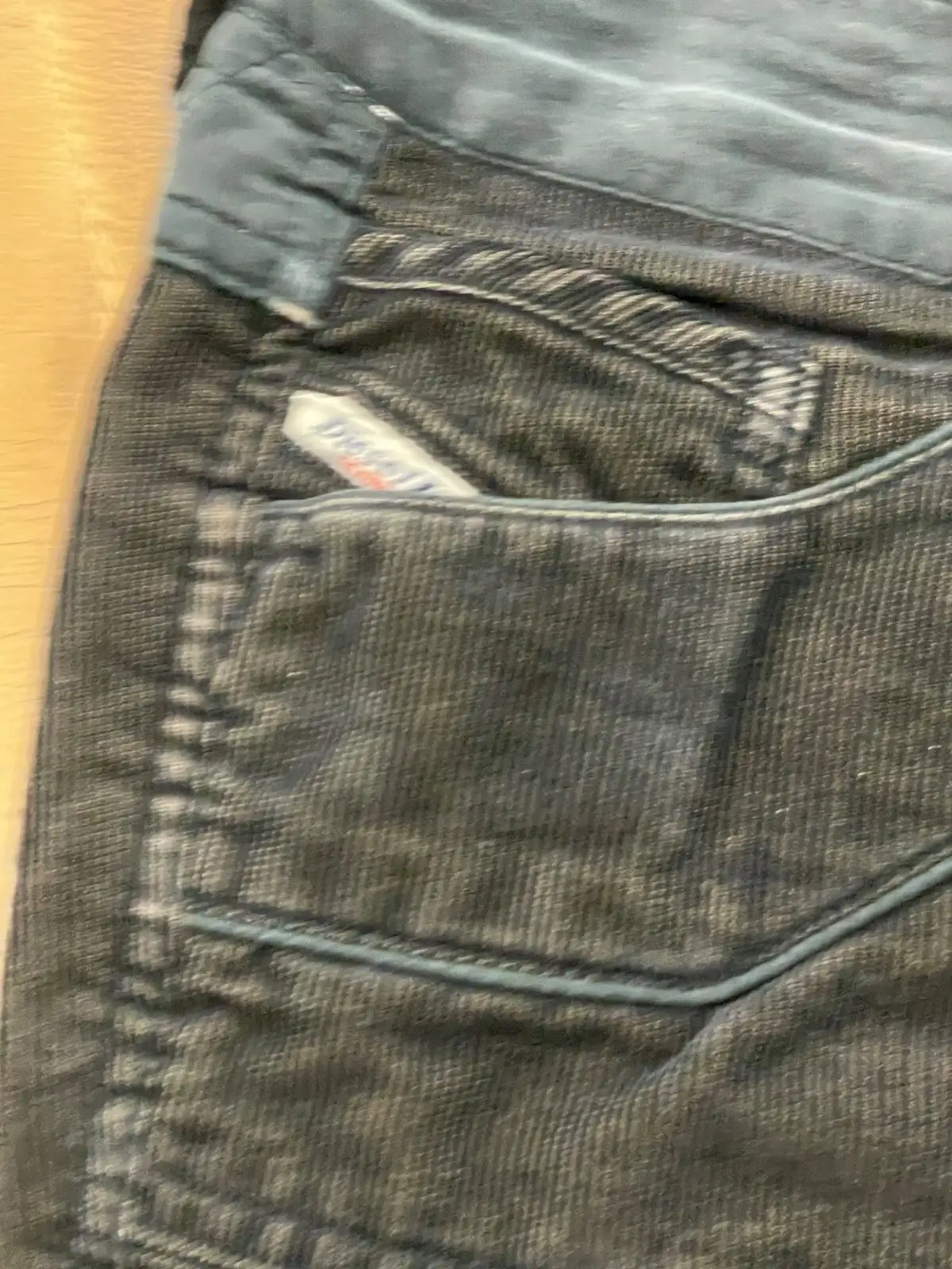 Diesel Corduroy Pants Women's Size 30 Embroidered Waistband – photo 5